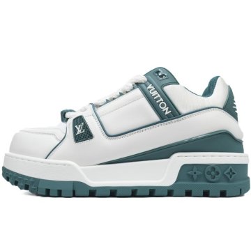 (image for) LV Trainer Maxi Sneaker White Green