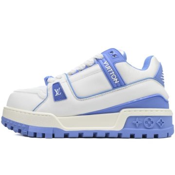 (image for) LV Trainer Maxi Sneaker White Blue