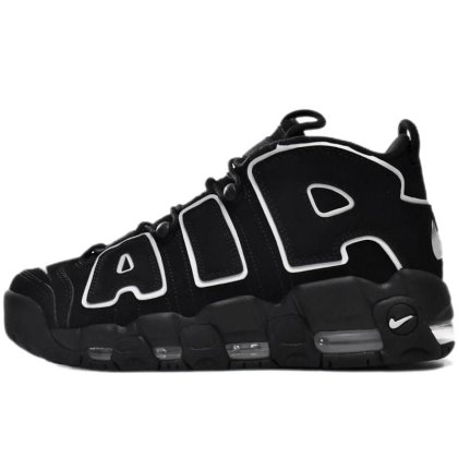 (image for) Nike Air More Uptempo Black White