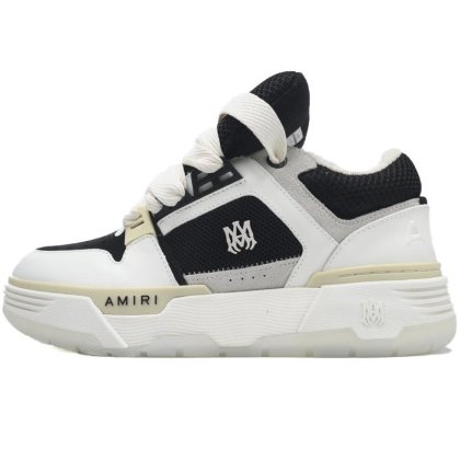 (image for) AMIRI MA-1 SHOES BLACK ALABASTER