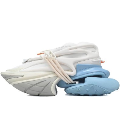 (image for) Balmain Unicorn Sneakers in Neoprene and Leather