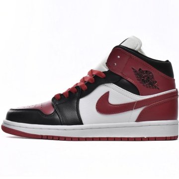 (image for) Air Jordan 1 Mid Black/White/Gym Red