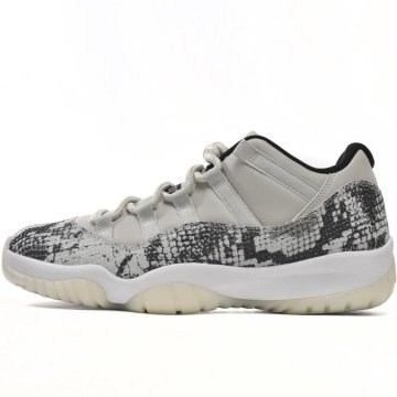 (image for) Air Jordan 11 Retro Low Light Bone Snakeskin