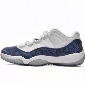 (image for) Air Jordan 11 Retro Low Navy Snakeskin