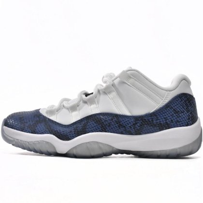 (image for) Air Jordan 11 Retro Low Navy Snakeskin