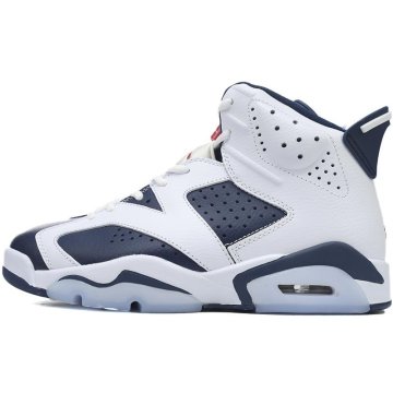 (image for) Jordan 6 Retro Olympic White and Midnight Navy