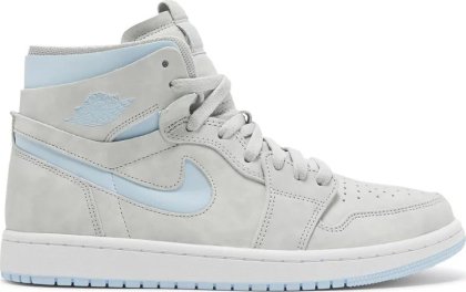 (image for) Wmns Air Jordan 1 High Zoom Comfort 'Cool Grey Light Blue'