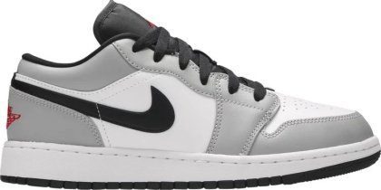 (image for) Air Jordan 1 Low GS 'Light Smoke Grey' - 553560 030
