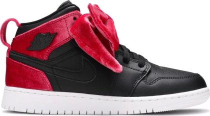 (image for) Air Jordan 1 Mid Bow XLD GS 'Noble Red'