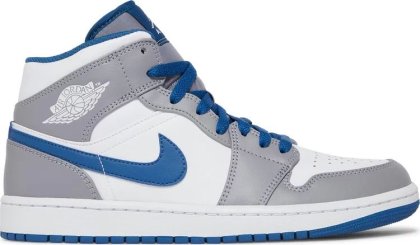 (image for) Air Jordan 1 Mid 'Cement True Blue' - DQ8426 014