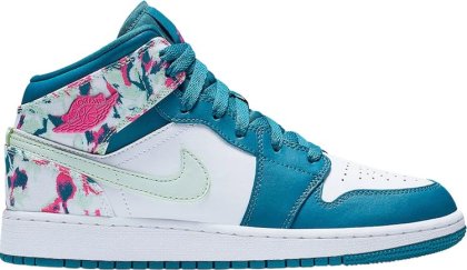(image for) Air Jordan 1 Mid GS 'Paint Stroke' - 555112 300