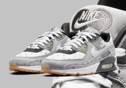 (image for) Nike Air Max 90 NRG Venn Diagram Grey Fog Polka