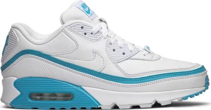 (image for) Undefeated x Air Max 90 'White Blue Fury' - CJ7197 102