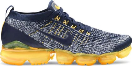 (image for) Air VaporMax Flyknit 3 'College Navy Orange'