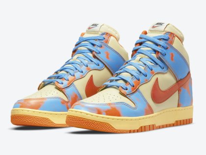 (image for) Nike Dunk High 1985 SP Orange Acid Wash