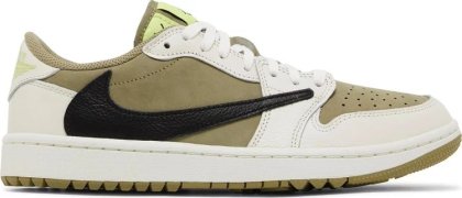 (image for) Travis Scott x Air Jordan 1 Low Golf 'Neutral Olive'