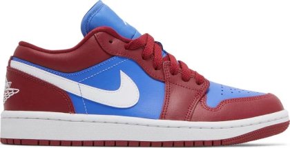 (image for) Wmns Air Jordan 1 Low 'Deep Red Blue' - DC0774 604
