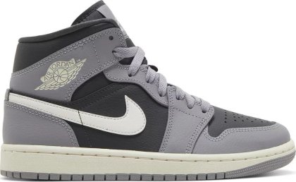(image for) Wmns Air Jordan 1 Mid 'Cement Grey' - BQ6472 022