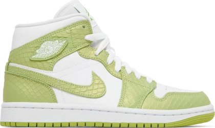 (image for) Wmns Air Jordan 1 Mid SE 'Green Python' - DV2959 113