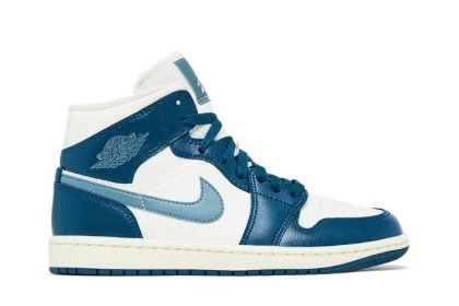(image for) Wmns Air Jordan 1 Mid 'Sky J French Blue'