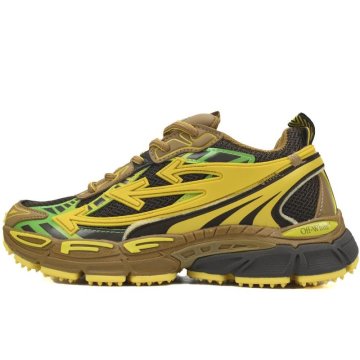 (image for) OFF-White Be Right Back Shoes Black Yellow