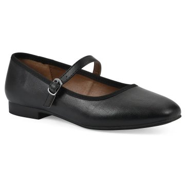 (image for) Boch Ballet Flat - Black Smooth