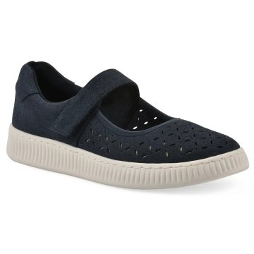 (image for) Doubles Sneaker - Navy Faux Suede