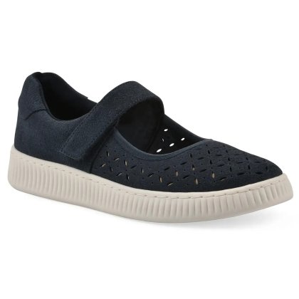 (image for) Doubles Sneaker - Navy Faux Suede