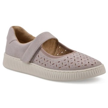 (image for) Doubles Sneaker - Light Pink Faux Suede