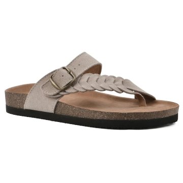 (image for) Happier Leather Footbeds Sandal - Sandal Wood Suede