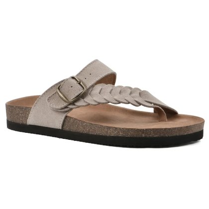 (image for) Happier Leather Footbeds Sandal - Sandal Wood Suede