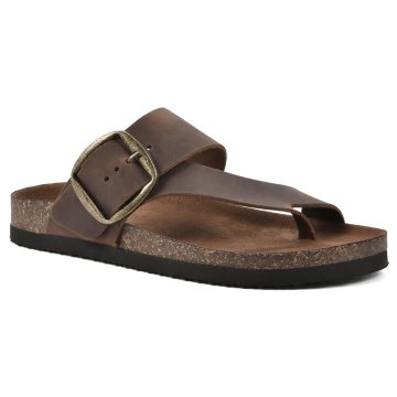 (image for) Harley Leather Footbeds Sandal - Brown