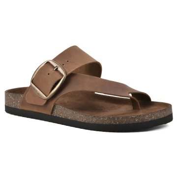 (image for) Harley Leather Footbeds Sandal - Whiskey