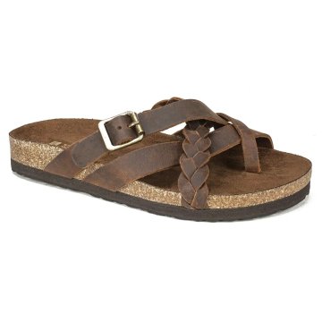(image for) Harrington Leather Footbeds Sandal - Brown Leather