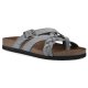 (image for) Harrington Leather Footbeds Sandal - Blue Raspberry Suede