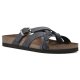 (image for) Harrington Leather Footbeds Sandal - Navy Leather