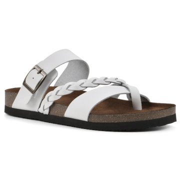 (image for) Hazy Footbeds Sandal - White