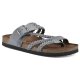 (image for) Hazy Footbeds Sandal - Blue Raspberry Suede