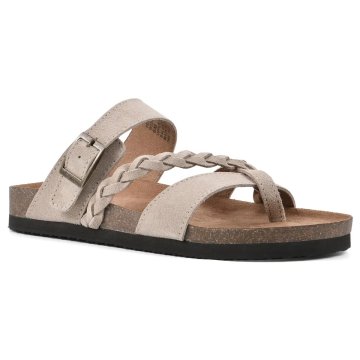 (image for) Hazy Footbeds Sandal - Sandal Wood Suede