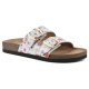 (image for) Helga Footbeds Sandal - White Floral Print