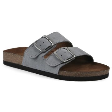 (image for) Helga Footbeds Sandal - Blue Raspberry Suede