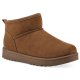 (image for) Inspo Bootie - Whiskey Suede with Faux Fur Lining