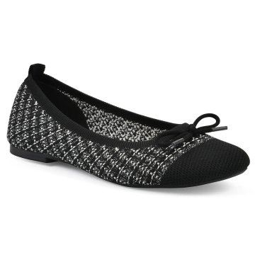 (image for) Sashay Flat - Black Multi Fabric