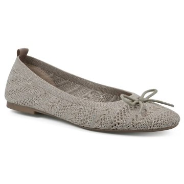 (image for) Sashay Flat - Gold Knit Fabric