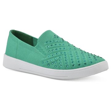 (image for) Upbring Sneaker - Classic Green Knit Fabric