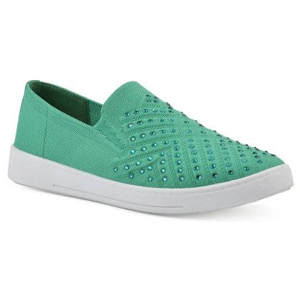 (image for) Upbring Sneaker - Classic Green Knit Fabric