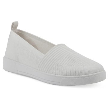 (image for) Upright Sneaker - White Fabric