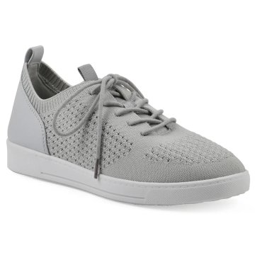 (image for) Upscale Sneaker - Light Grey Fabric