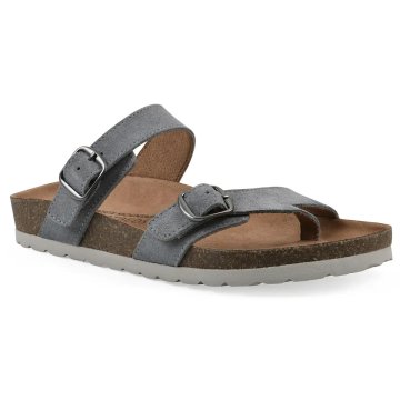 (image for) Grams Footbeds Sandal - Blue Raspberry Suede