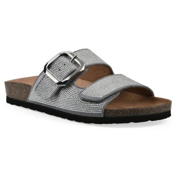 (image for) Granitas Footbeds Sandal - Blue Raspberry Suede